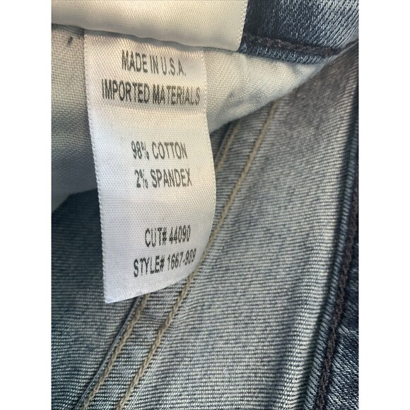 Citizens of Humanity Two Tone Rocket Crop High Rise Skinny Jeans Sz 27 - Picture 9 of 11